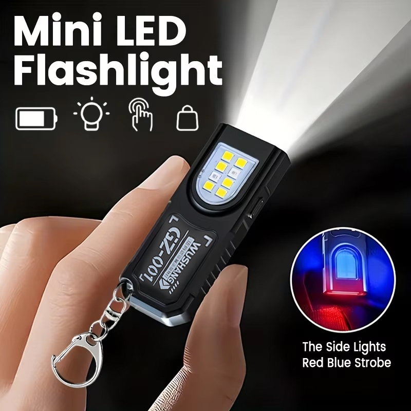 Fishing Light - Многофункциональный брелок-фонарик USB перезаряжаемый мини-фонарик с