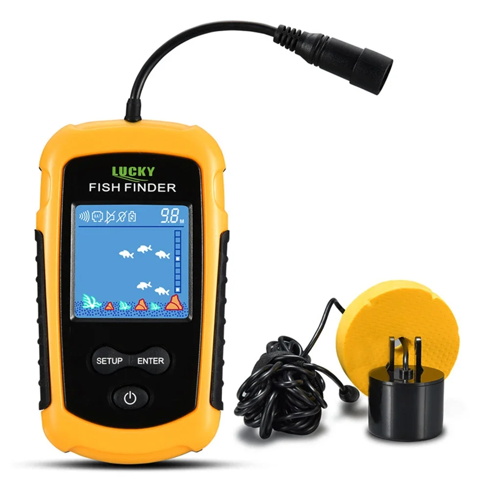 Lucky ЖК-экран с цветным экран – обзор и цена Fish Finder Gps