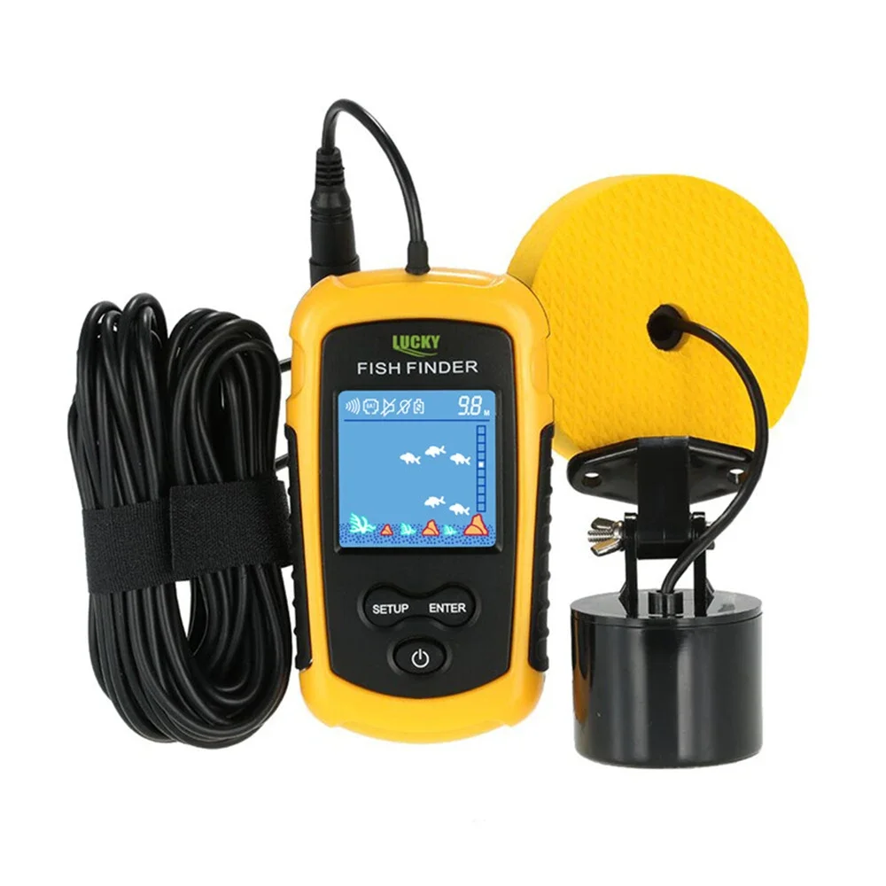 Lucky ЖК-экран с цветным экран – обзор и цена Fish Finder Gps
