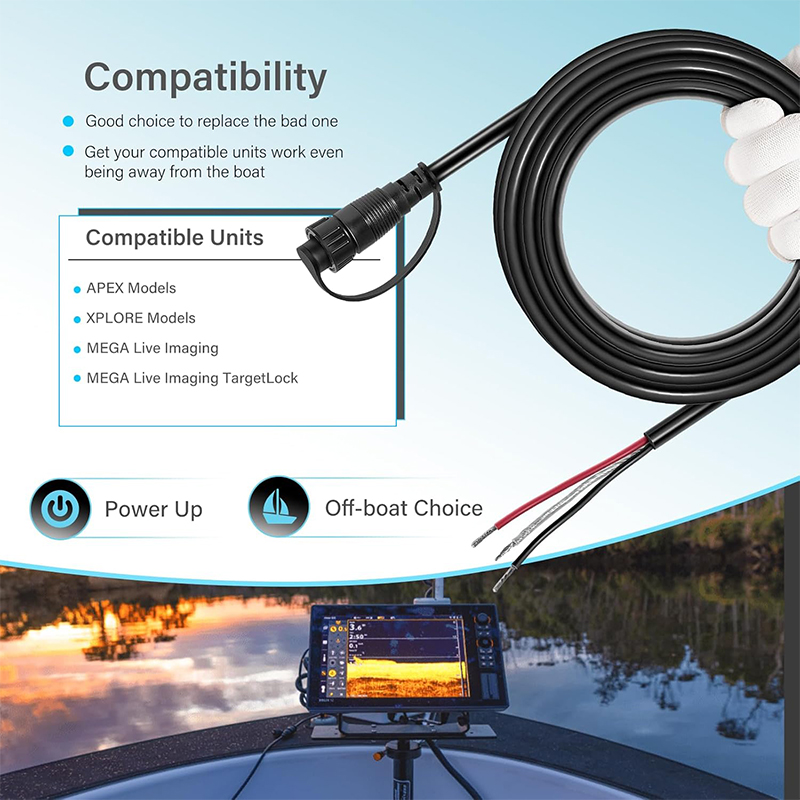 720110-1 Кабель питания PC13 д – обзор и цена Fish Finder