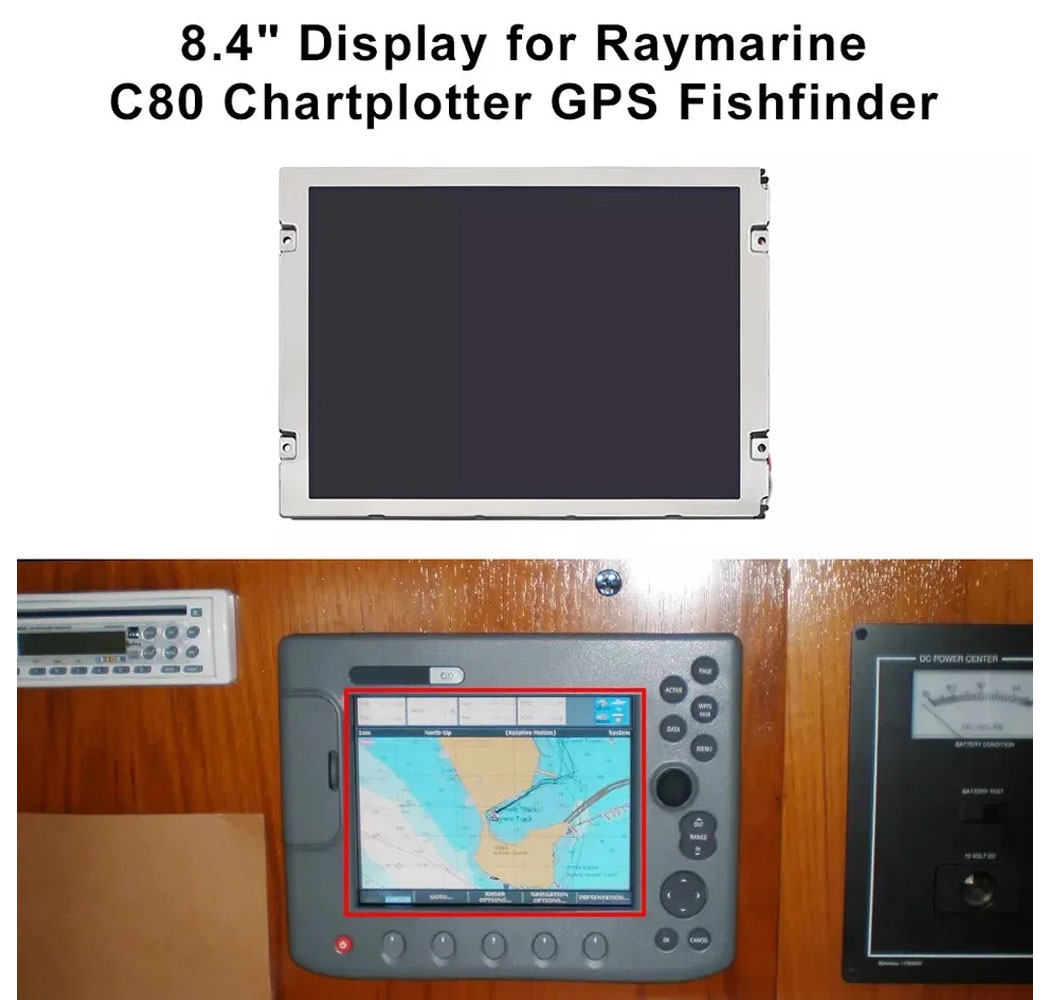 8,4-дюймовый ЖК-дисплей для ре – обзор и цена Fish Finder Gps